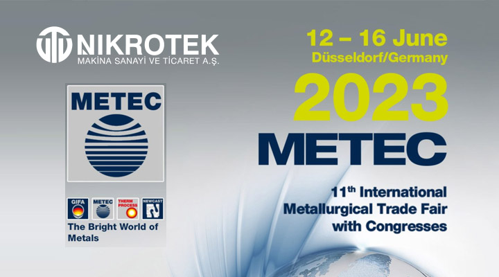 METEC 2023 DUSELLDORF  INTERNATIONAL METALLURJIGAL TRADE FAIR